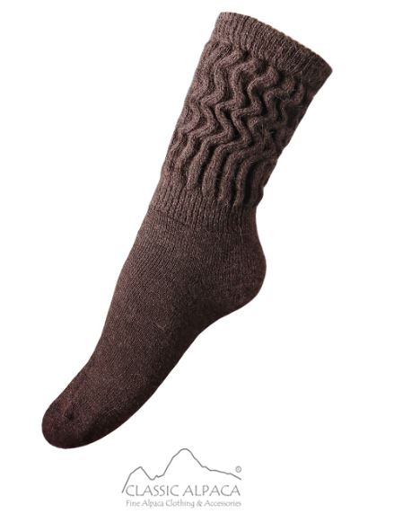 Alpaca Premium Therapeutic Unisex Socks With Reinforcement And Cushioned
