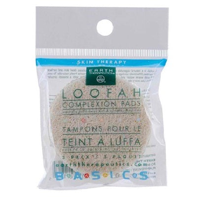 Earth Therapeutics Loofah Face Discs (1x3Each)