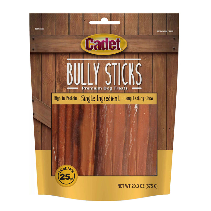 Bully Sticks Dog Treats 25 count