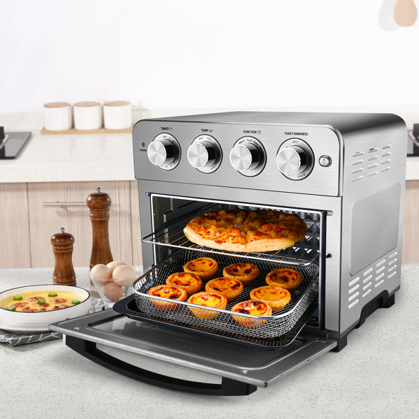 Geek Chef Stainless Steel Air Fryer Toaster Oven Countertop Oven