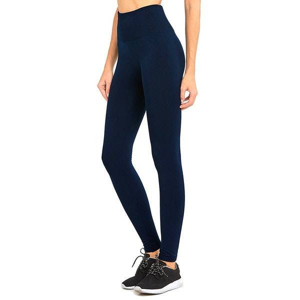 Women's Fleece Lined Legging - Navy Case Pack 6