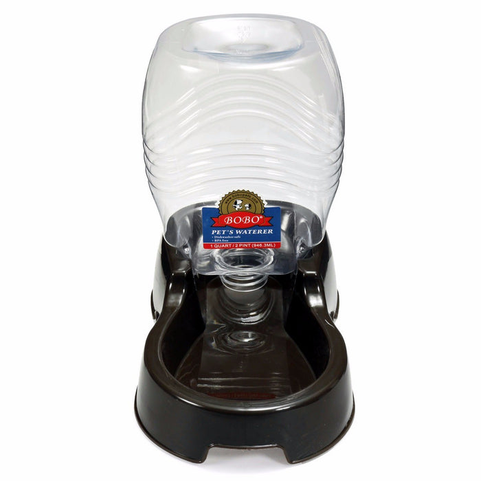 946ml Pet Cat Dog Automatic Water Drinker Dispenser Rabbit Food Drink Dish Pet Bowl Auto Feeder Waterer RT