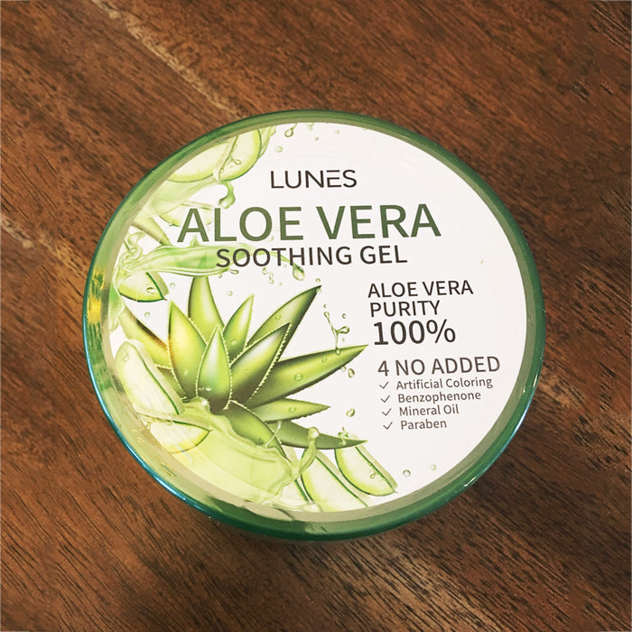 ALOE VERA SOOTHING & MOISTURE GEL 100% Pure 300ml (10.58oz ) Skin Moisturizing Made In Korea
