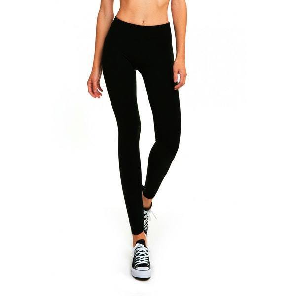 J. Ann Women's Fleece Lined Legging - Black Case Pack 36
