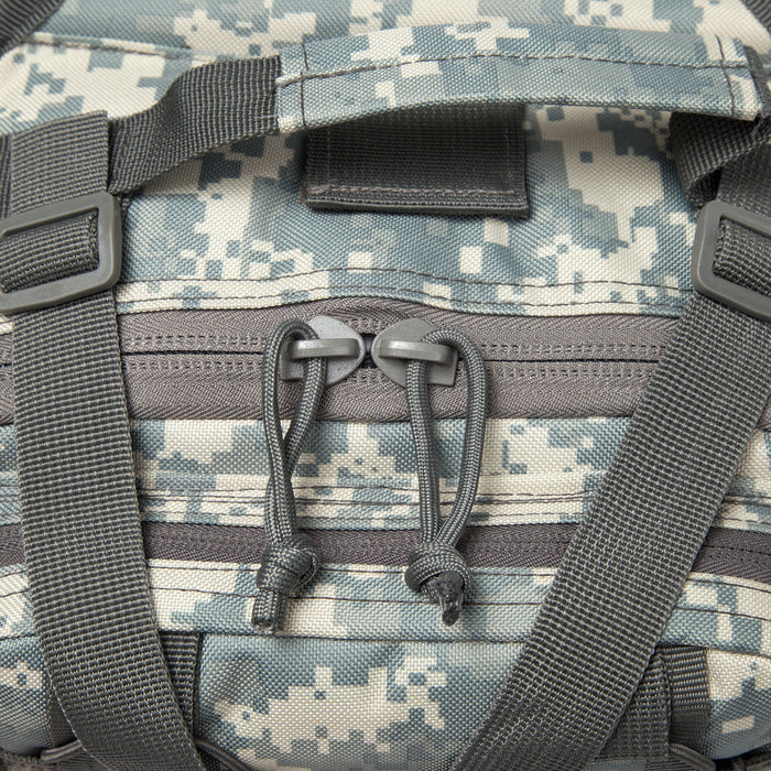 Tactical EDC Sling Bag Pack, Military Rover Shoulder Molle Backpack, with USA Flag Patch