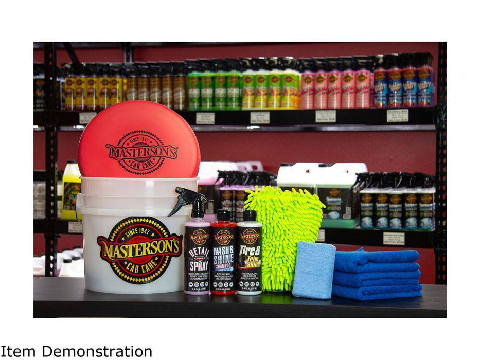 Masterson's Car Care 10 Piece Ultimate Wash & Detail Bucket Kit - Newegg Exclusive - Made in America