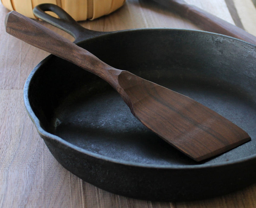 Wooden Hardwood Spatula, Artisan handcarved