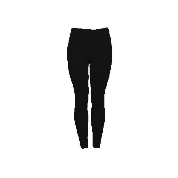 J. Ann Women's Seamless Plain Footless Leggings - B Case Pack 3