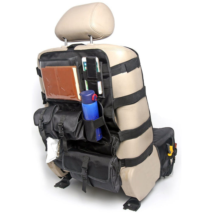 Storage Front Seat Cover Organizer Universal Muti-Compartments Holder Bag