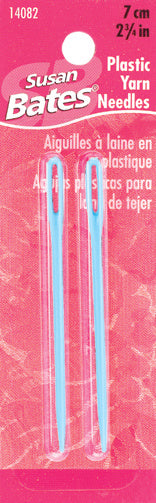 Susan Bates Plastic Yarn Needles-2.75" 2/Pkg