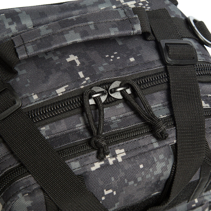 Tactical EDC Sling Bag Pack, Military Rover Shoulder Molle Backpack, with USA Flag Patch