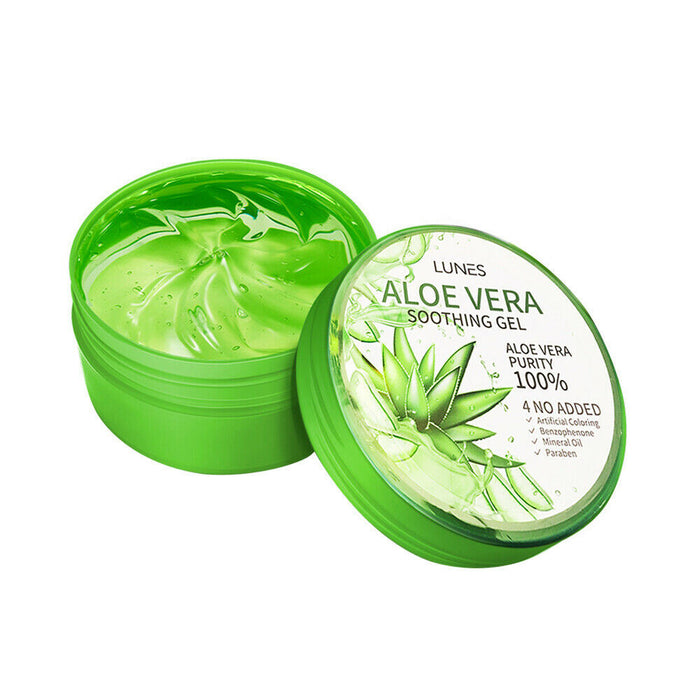 ALOE VERA SOOTHING & MOISTURE GEL 100% Pure 300ml (10.58oz ) Skin Moisturizing Made In Korea