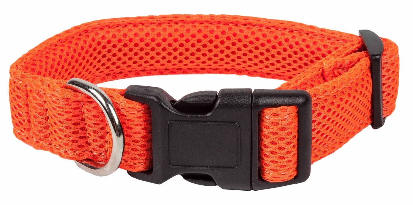 Pet Life  'Aero Mesh' 360 Degree Dual Sided Comfortable And Breathable Adjustable Mesh Dog Collar
