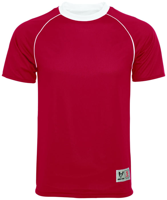 Men's Athletic Shirt, Short Sleeve Conversion Reversible Sports Jersey - 322900