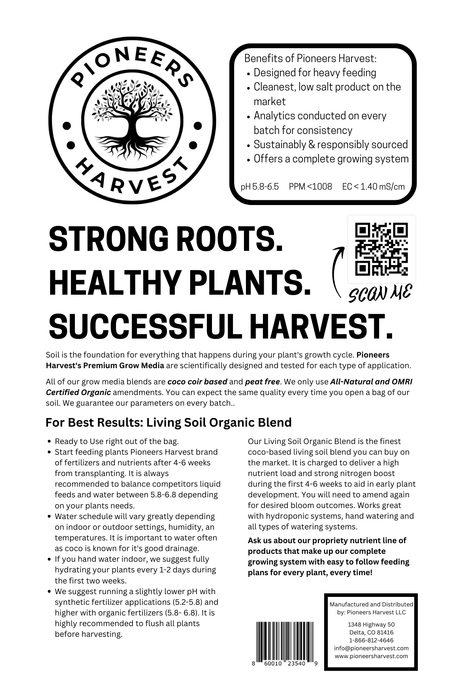 LIVING SOIL INDOOR ORGANIC BLEND