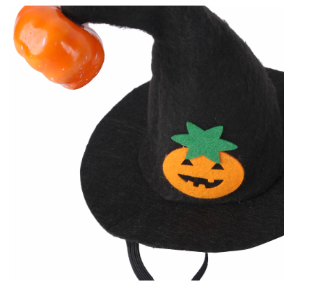 Halloween Cat Witch Hats Kittens Cosplay Party Cat Pet Costume