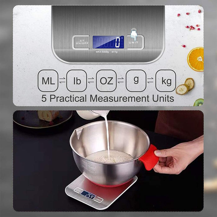 Digital Kitchen Scale for Food Baking Kitchen