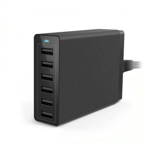 Fast Power Charger 50W 6-Port 1.6m USB Desktop Charging Station SP