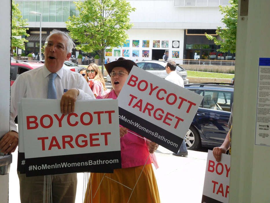 Boycott Target Sign