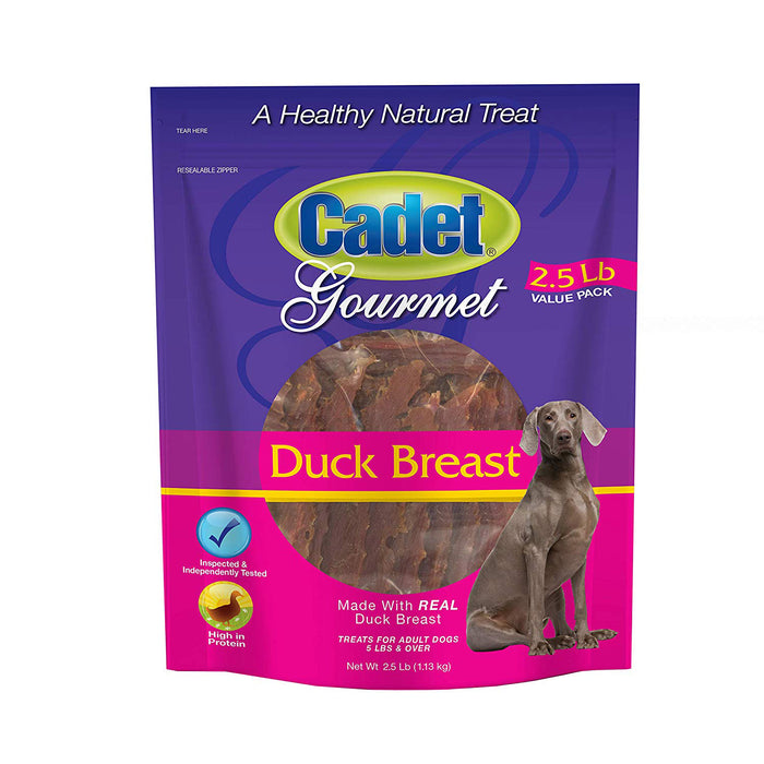 Premium Gourmet Duck Breast Treats 2.5 pounds