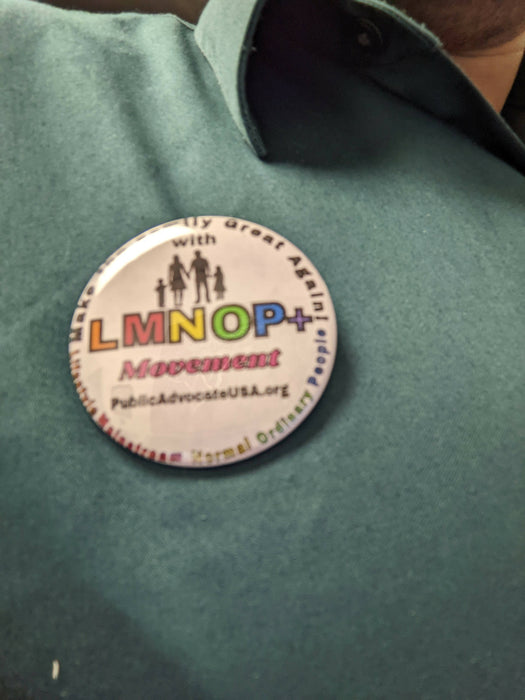 LMNOP Make the Family Great Again Button (2X2 in)