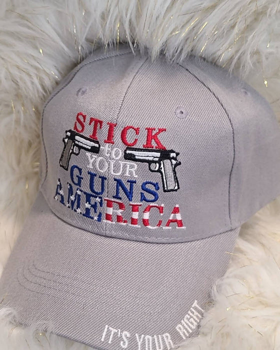 Stick to your guns Ball cap
