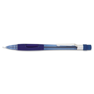 Pentel PD347TC Quicker Clicker Mechanical Pencil  0.7 mm  Transparent