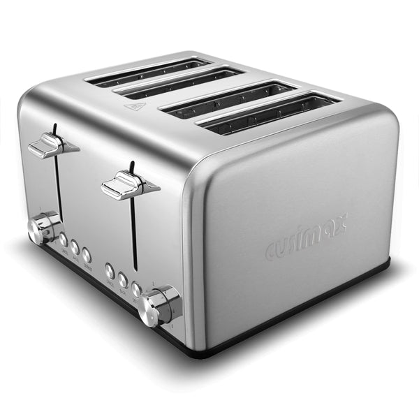 Stainless Steel Bakery Toaster Extra Wide Slot Bagel Bread Toaster