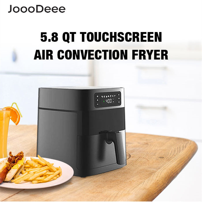 Air Fryer Hot Oven Oilless Cooker LED Touch Digital Screen 5.8 QT