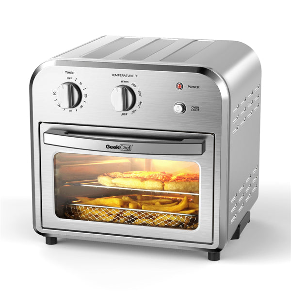 Geek Chef Air Fryer Oven 4 Slice Toaster Air Fryer Countertop Oven