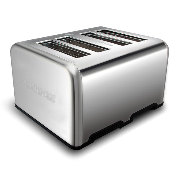 Stainless Steel Bakery Toaster Extra Wide Slot Bagel Bread Toaster