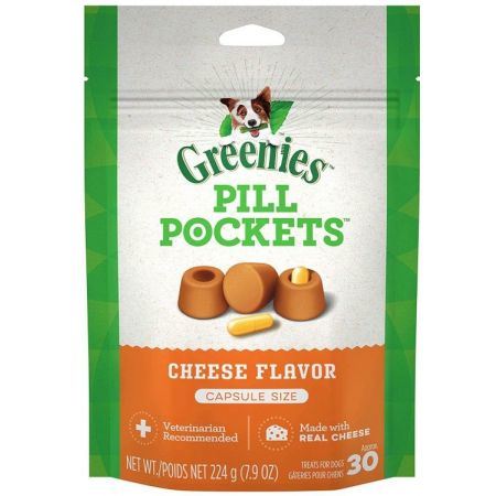 Greenies Pill Pockets Cheese Flavor Capsules 30 count