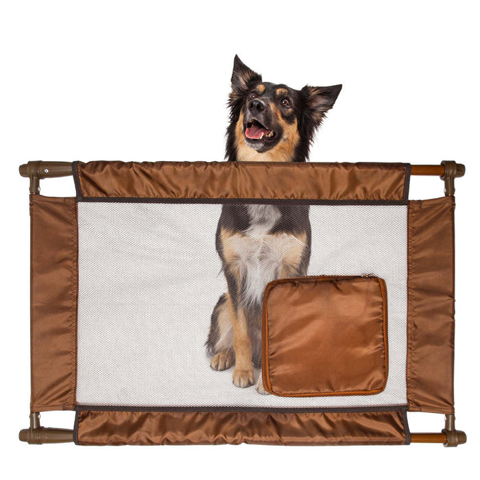 Pet Life Porta-Gate Travel Collapsible And Adjustable Folding Pet Cat Dog Gate