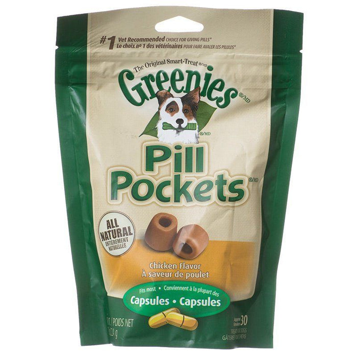 Greenies Pill Pocket Chicken Flavor Dog TreatsGR04541