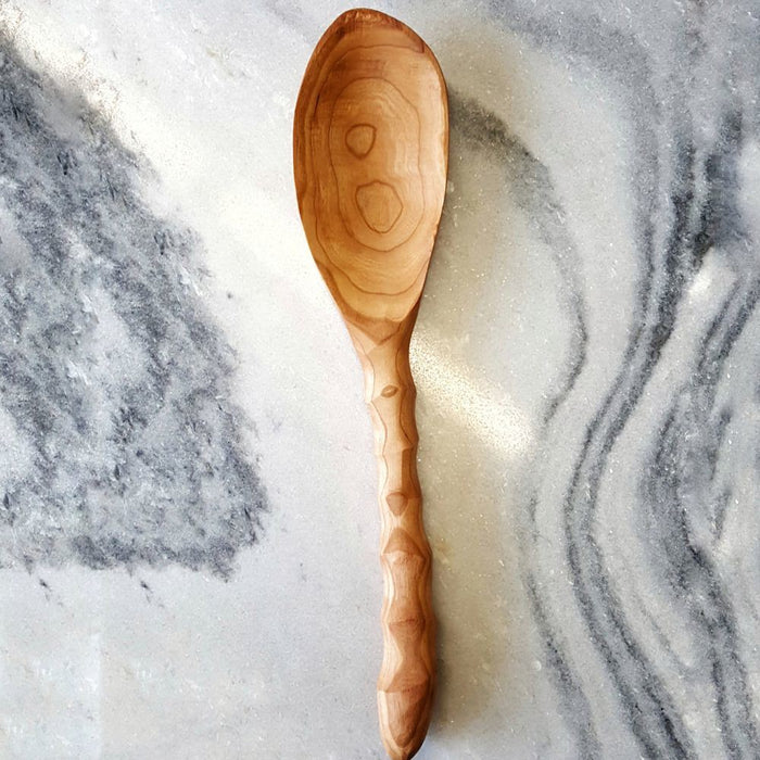 Artisan Handcarved Chef Spoon Kitchen Utensil made from Hardwood