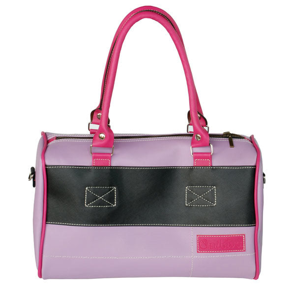 [Charming Fragrance] Onitiva Leatherette Double Handle Satchel Bag Handbag Purse