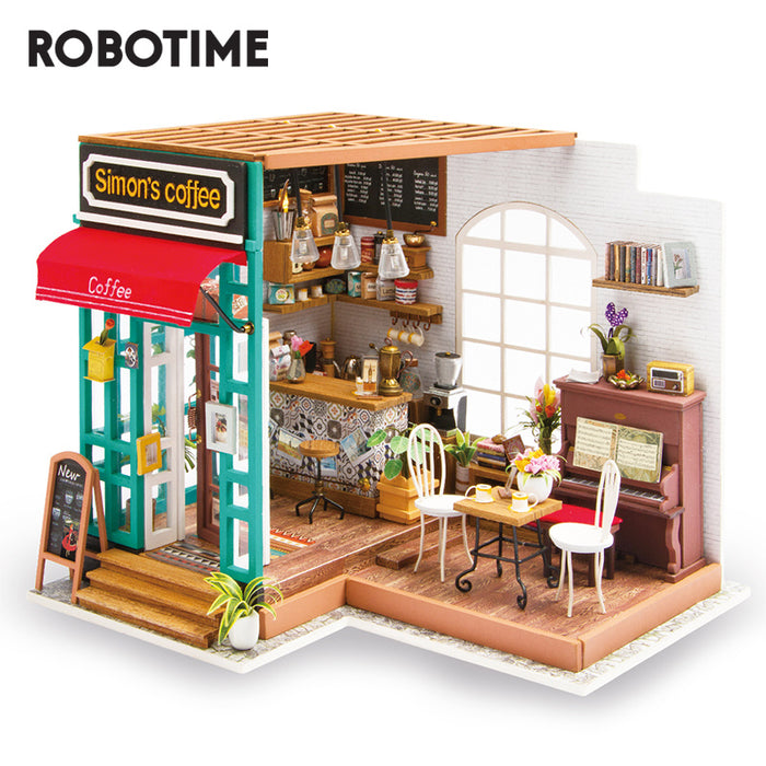 Robotime Rolife DIY Wooden Miniature Dollhouse Handmade Crafts Toys DG109