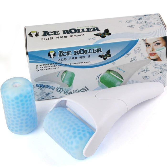 Ice Roller Body Face Facial Cold Gel Cooling Therapy Massager Skin Rejuvenation