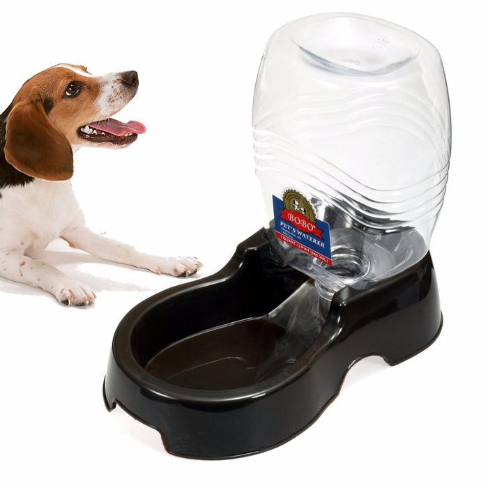 946ml Pet Cat Dog Automatic Water Drinker Dispenser Rabbit Food Drink Dish Pet Bowl Auto Feeder Waterer RT