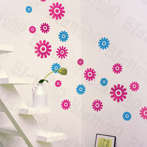 Joyful Round - Wall Decals Stickers Appliques Home Decor
