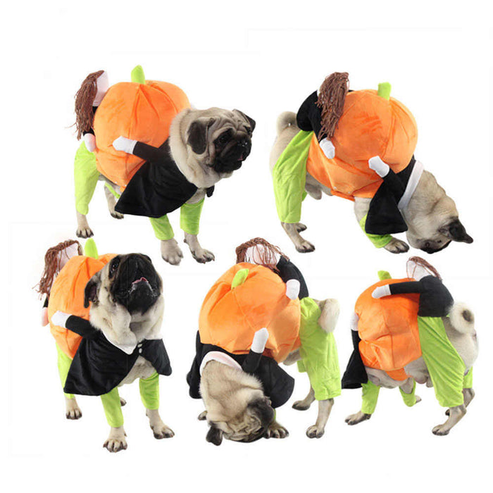 Pet Life 'Pumpkin Mon' Halloween Pet Dog Costume