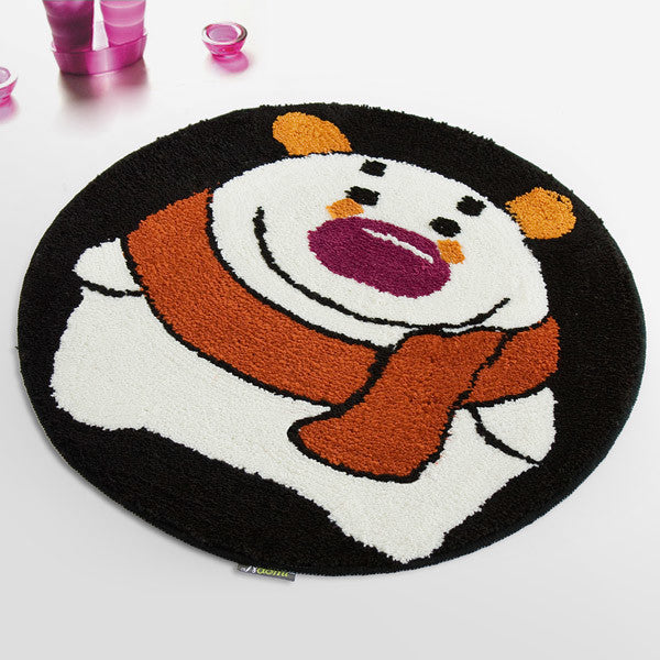 [Winter Bear] Kids Room Rugs (23.6 by 23.6 inches)