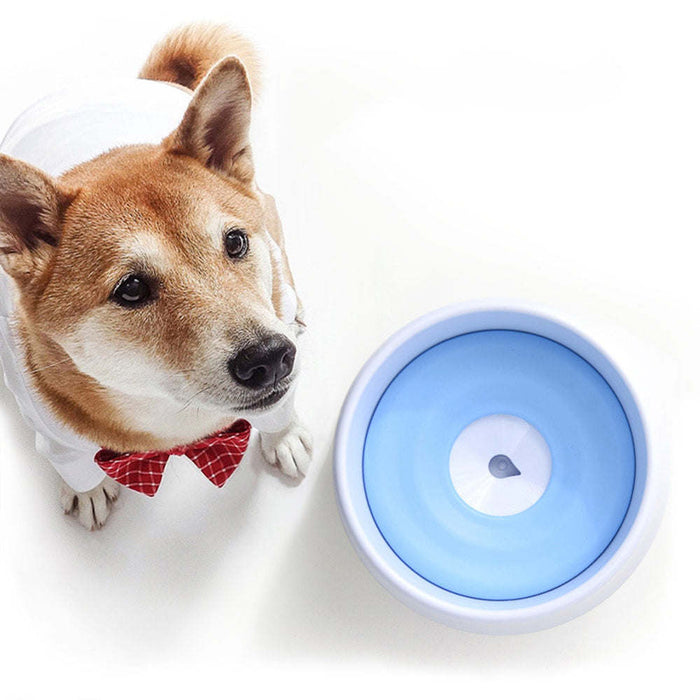 Pet Life 'Pud-Guard' Anti-Spill Floating Water and Food Bowl