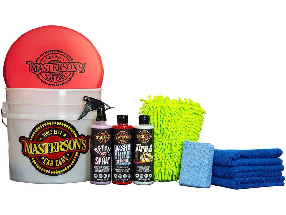 Masterson's Car Care 10 Piece Ultimate Wash & Detail Bucket Kit - Newegg Exclusive - Made in America