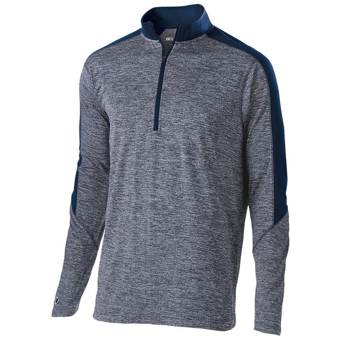 Men's Athletic Shirt, Long Sleeve Electrify Half-Zip Pullover - 222542