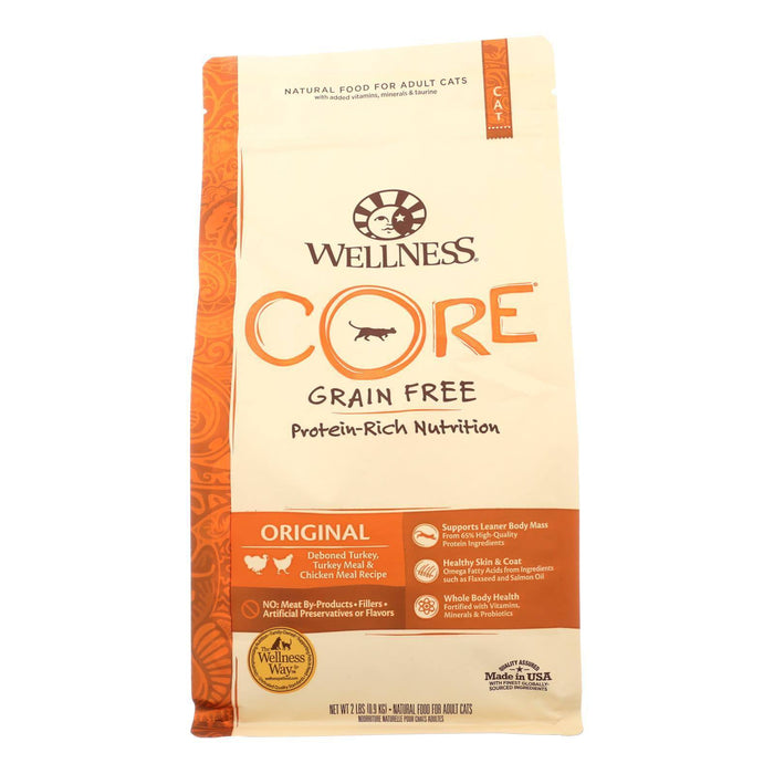 Wellness Pet Products Cat Food - Core Fish and Fowl - Case of 8 - 2 lb.