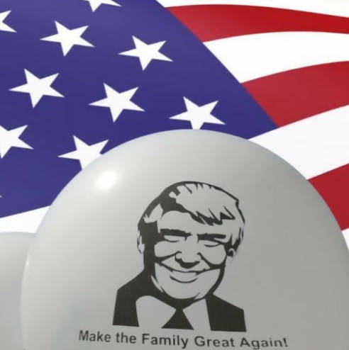Make the Family Great Again, Most Patriotic Balloon out There! (Set of 5)